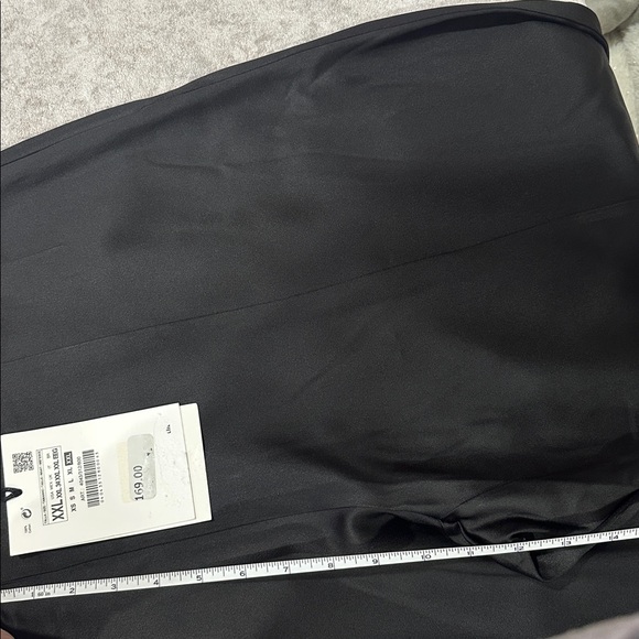 NARCISO RODRIGUEZ SATIN EFFECT PANTS - Picture 10 of 12